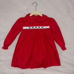 BBC Smocked Embroidered Xmas Dress - NWT - 2T